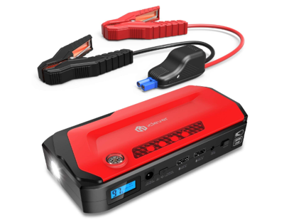 iClever Auto Battery Booster 600A Peak 18000mAh iClever Auto Battery Booster 600A Peak 18000mAh